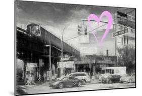 Luv Collection - New York City - Coney Island Traffic-Philippe Hugonnard-Mounted Art Print