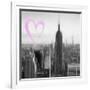 Luv Collection - New York City - Downtown City II-Philippe Hugonnard-Framed Art Print