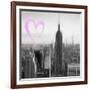 Luv Collection - New York City - Downtown City II-Philippe Hugonnard-Framed Art Print