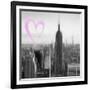 Luv Collection - New York City - Downtown City II-Philippe Hugonnard-Framed Art Print