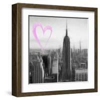 Luv Collection - New York City - Downtown City II-Philippe Hugonnard-Framed Art Print