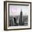 Luv Collection - New York City - Downtown City II-Philippe Hugonnard-Framed Art Print