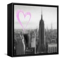 Luv Collection - New York City - Downtown City II-Philippe Hugonnard-Framed Stretched Canvas