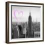 Luv Collection - New York City - Downtown City II-Philippe Hugonnard-Framed Art Print