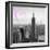 Luv Collection - New York City - Downtown City II-Philippe Hugonnard-Framed Art Print