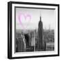 Luv Collection - New York City - Downtown City II-Philippe Hugonnard-Framed Art Print