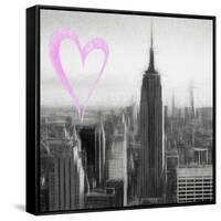 Luv Collection - New York City - Downtown City II-Philippe Hugonnard-Framed Stretched Canvas