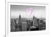 Luv Collection - New York City - Downtown City III-Philippe Hugonnard-Framed Premium Giclee Print