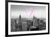 Luv Collection - New York City - Downtown City III-Philippe Hugonnard-Framed Premium Giclee Print