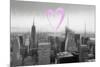 Luv Collection - New York City - Downtown City III-Philippe Hugonnard-Mounted Premium Giclee Print