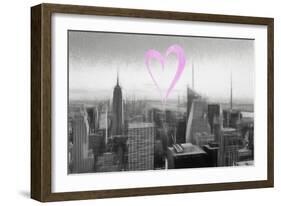 Luv Collection - New York City - Downtown City III-Philippe Hugonnard-Framed Art Print