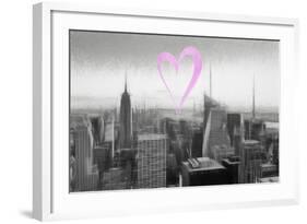 Luv Collection - New York City - Downtown City III-Philippe Hugonnard-Framed Art Print