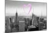 Luv Collection - New York City - Downtown City III-Philippe Hugonnard-Mounted Art Print