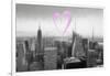 Luv Collection - New York City - Downtown City III-Philippe Hugonnard-Framed Art Print