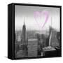 Luv Collection - New York City - Downtown City IV-Philippe Hugonnard-Framed Stretched Canvas