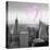 Luv Collection - New York City - Downtown City IV-Philippe Hugonnard-Stretched Canvas