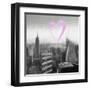 Luv Collection - New York City - Downtown City IV-Philippe Hugonnard-Framed Art Print