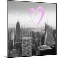 Luv Collection - New York City - Downtown City IV-Philippe Hugonnard-Mounted Art Print