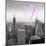 Luv Collection - New York City - Downtown City IV-Philippe Hugonnard-Mounted Art Print