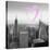 Luv Collection - New York City - Downtown City IV-Philippe Hugonnard-Stretched Canvas