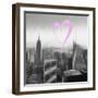 Luv Collection - New York City - Downtown City IV-Philippe Hugonnard-Framed Art Print