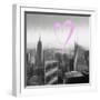 Luv Collection - New York City - Downtown City IV-Philippe Hugonnard-Framed Art Print