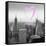 Luv Collection - New York City - Downtown City IV-Philippe Hugonnard-Framed Stretched Canvas