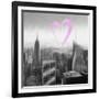 Luv Collection - New York City - Downtown City IV-Philippe Hugonnard-Framed Art Print