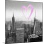Luv Collection - New York City - Downtown City IV-Philippe Hugonnard-Mounted Art Print