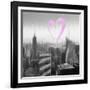 Luv Collection - New York City - Downtown City IV-Philippe Hugonnard-Framed Art Print