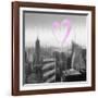 Luv Collection - New York City - Downtown City IV-Philippe Hugonnard-Framed Art Print