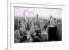 Luv Collection - New York City - Downtown City V-Philippe Hugonnard-Framed Premium Giclee Print