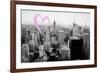 Luv Collection - New York City - Downtown City V-Philippe Hugonnard-Framed Premium Giclee Print