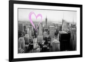 Luv Collection - New York City - Downtown City V-Philippe Hugonnard-Framed Premium Giclee Print