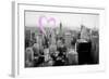 Luv Collection - New York City - Downtown City V-Philippe Hugonnard-Framed Art Print