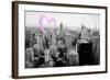 Luv Collection - New York City - Downtown City V-Philippe Hugonnard-Framed Art Print