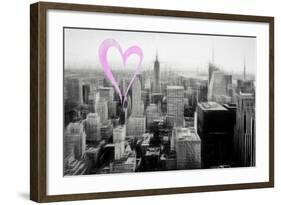 Luv Collection - New York City - Downtown City V-Philippe Hugonnard-Framed Art Print