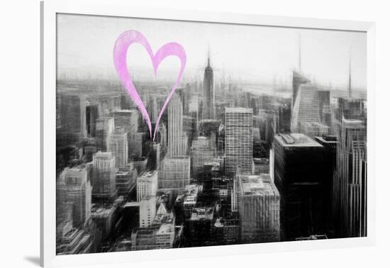 Luv Collection - New York City - Downtown City V-Philippe Hugonnard-Framed Art Print