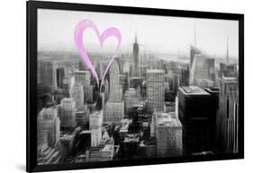 Luv Collection - New York City - Downtown City V-Philippe Hugonnard-Framed Art Print