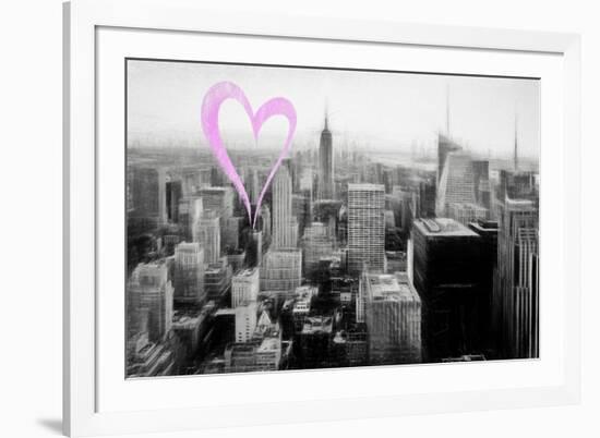 Luv Collection - New York City - Downtown City V-Philippe Hugonnard-Framed Art Print