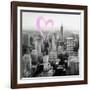 Luv Collection - New York City - Downtown City VI-Philippe Hugonnard-Framed Art Print