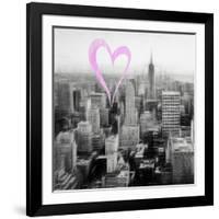 Luv Collection - New York City - Downtown City VI-Philippe Hugonnard-Framed Art Print