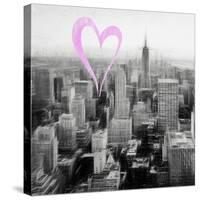 Luv Collection - New York City - Downtown City VI-Philippe Hugonnard-Stretched Canvas