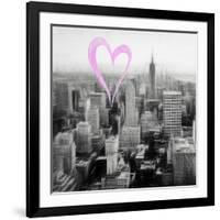 Luv Collection - New York City - Downtown City VI-Philippe Hugonnard-Framed Art Print