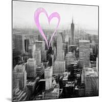 Luv Collection - New York City - Downtown City VI-Philippe Hugonnard-Mounted Art Print