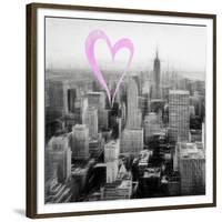 Luv Collection - New York City - Downtown City VI-Philippe Hugonnard-Framed Premium Giclee Print