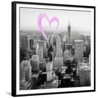 Luv Collection - New York City - Downtown City VI-Philippe Hugonnard-Framed Premium Giclee Print