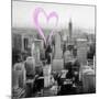 Luv Collection - New York City - Downtown City VI-Philippe Hugonnard-Mounted Premium Giclee Print