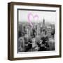 Luv Collection - New York City - Downtown City VI-Philippe Hugonnard-Framed Art Print