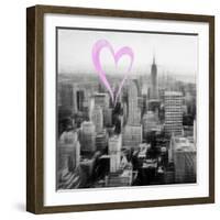 Luv Collection - New York City - Downtown City VI-Philippe Hugonnard-Framed Art Print